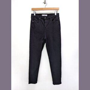 Topshop Moto Jamie Size 30 Womens High Rise Skinny Jeans in Black